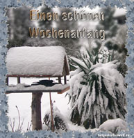Einen sch&ouml;nen Wochenanfang
