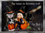 Hier kommt ein Halloweengruss