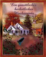 Herbstliche Wochenendgrüße